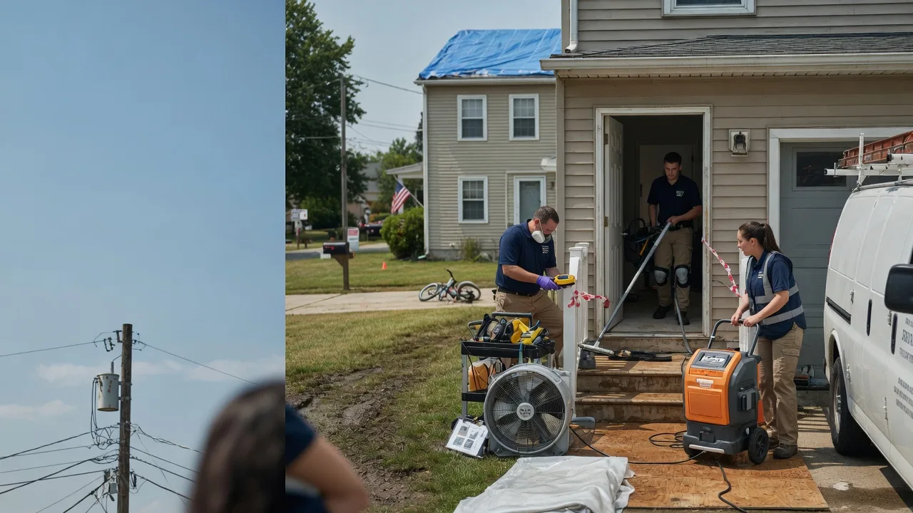 Water Damage Repair in Mount Victory, OH near me